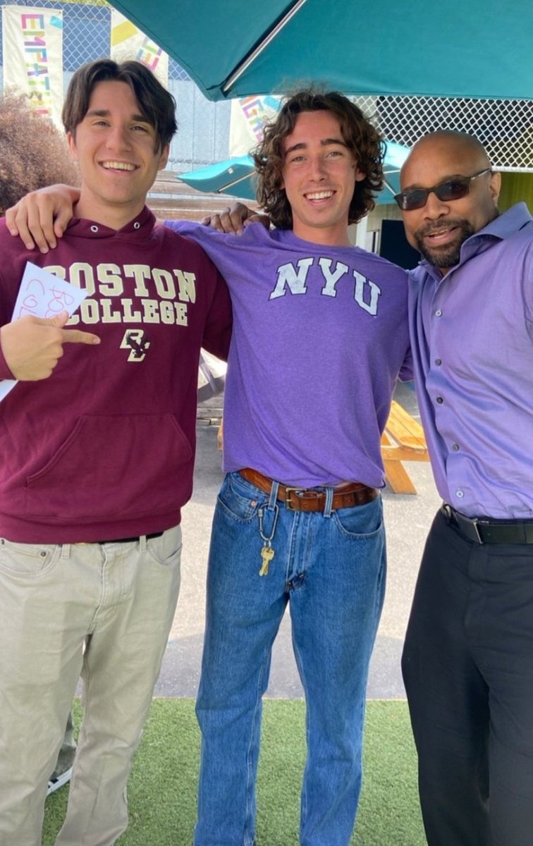 BrianRossAd's tweet photo. Well, Jack is heading to Boston College. We will miss him, but glad he will get that East Coast college experience. Very, very, very proud of the man he has become. #CollegeCommitmentDay. https://t.co/Bvx73nykNQ