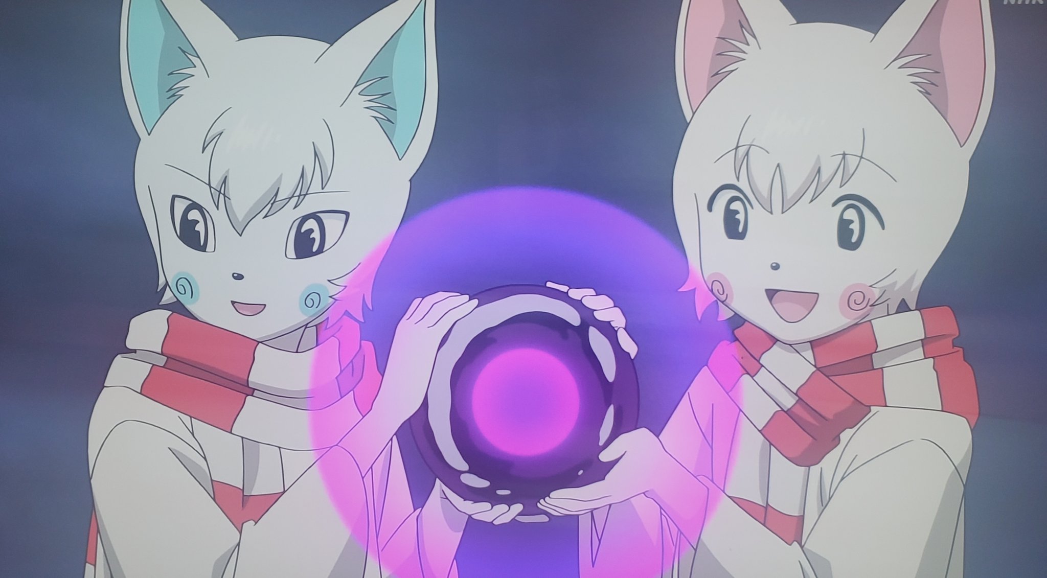 オコリン坊 & ニコリン坊 擬人化 缶バッジ 【おじゃる丸