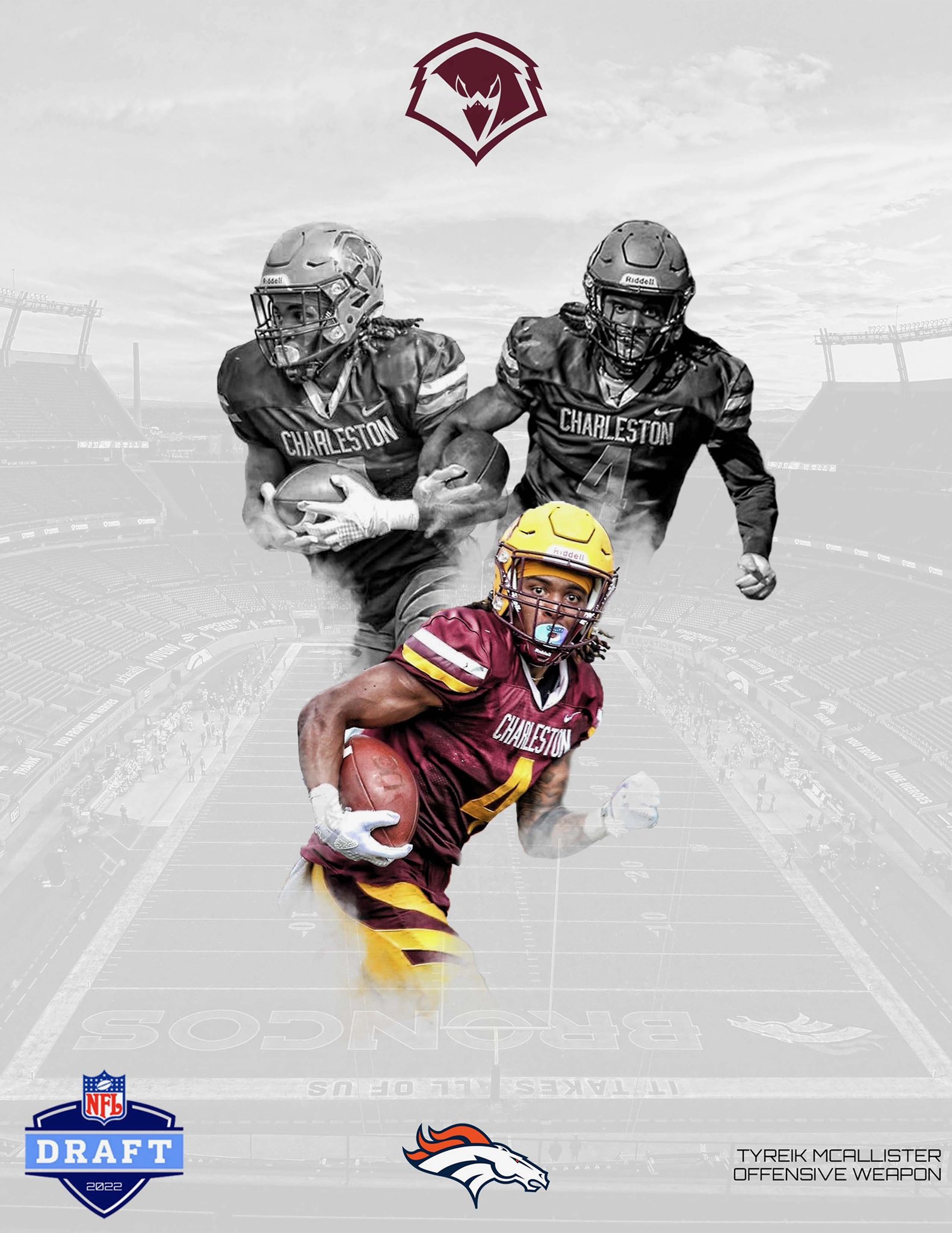 CHARLESTON FOOTBALL on Twitter: "Hype for our guy - the 2021