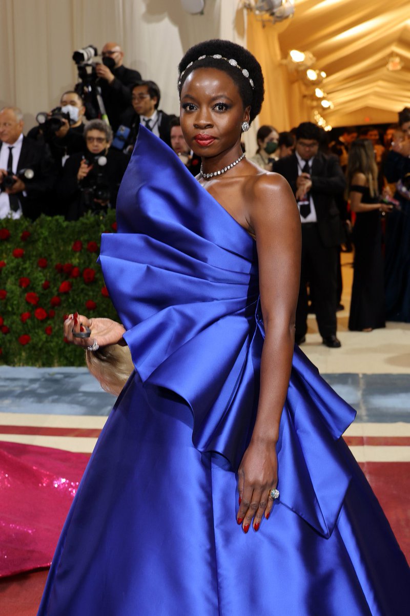 feek___'s tweet photo. First Met Gala as a designer!!”

Evan Mock and Danai Gurira is costume Head Of State looks, designed by me. 

Dreams come true! https://t.co/8htSCsPhAv