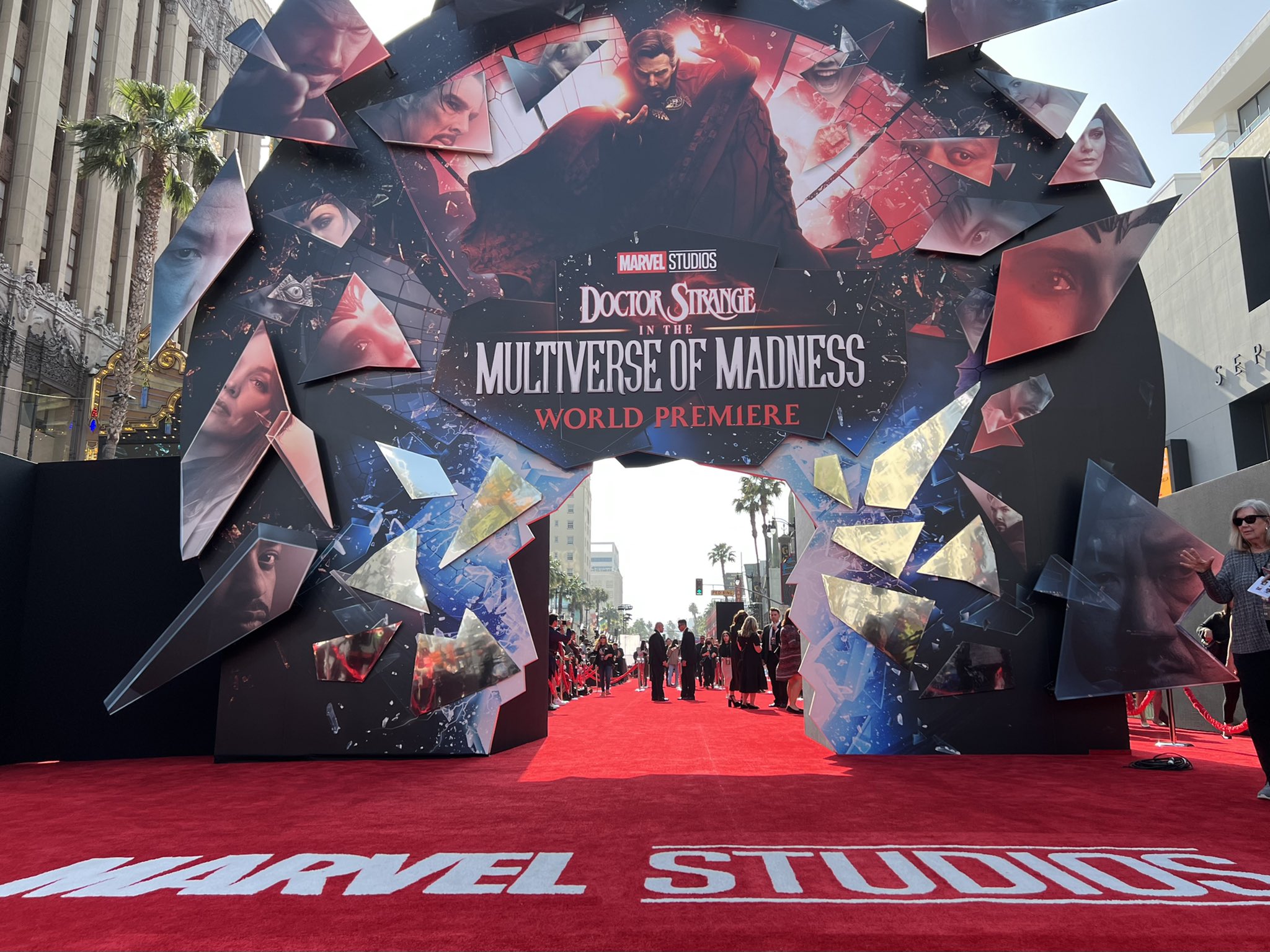 Marvel movie premiere on sale