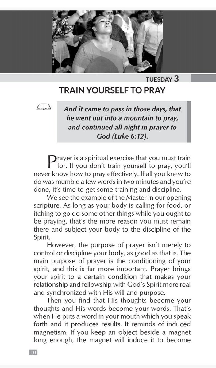 sjabulisodube's tweet photo. TRAIN YOURSELF TO PRAY
And it came to pass in those days, that he went out into a mountain to pray, and continued all night in prayer to God.
Luke 6:12 KJV
#TheEndIsNear
#PrepareYourself
#HeIsComingBackAgain https://t.co/w05uZrMHyc
