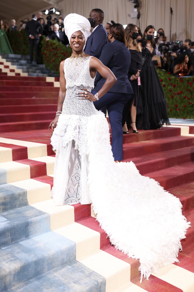 Cynthia Erivo's Louis Vuitton MetGala gown did not disappoint. See the