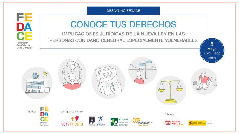 Fundacion_ONCE's tweet photo. 👉 @Servimedia acoge este jueves un nuevo Desayuno @fedaceorg para abordar los derechos que tienen las personas pertenecientes a este colectivo tras la nueva Ley 8/2021 que reforma la Legislación Civil y Procesal.

Más info en https://t.co/EK7LKnAodH https://t.co/xLVEKgQVCM
