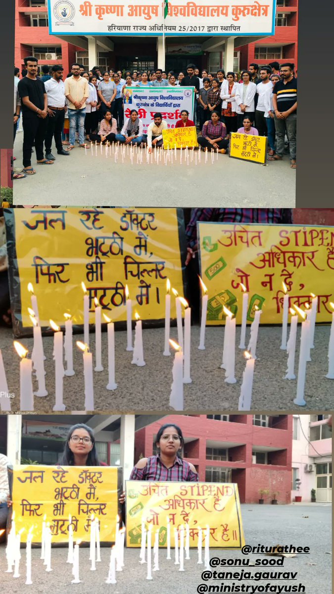 piiyushrajput's tweet photo. Not pleading...we are demanding what we deserve ⚖️
#equalityforayurveda
@cmohry
 
@ArvindKejriwal
 
@mlkhattar
 
@aajtak
 
@anilvijminister
 
@narendramodi
 
@flyingbeast320
 
@SonuSood
 
@moayush
 
@PMOIndia https://t.co/F14vPUHiSg