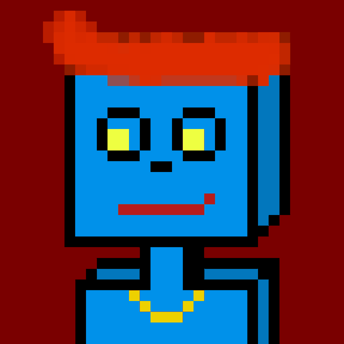 "Robosam #3" (blue boy) is now available on 
<a href="/opensea/">OpenSea</a>
-
Do you like blue?🤖🟦
-
Price : 0.01 #eth
Edition : 1/1
-
Link:
opensea.io/assets/0x495f9…
-
#NFTGiveaways #NFTartist #NFTCommumity #NFTdrops #pixelart #Robots #nftdrop #nftart #NFTProject #EthereumNFTs #NFTeth