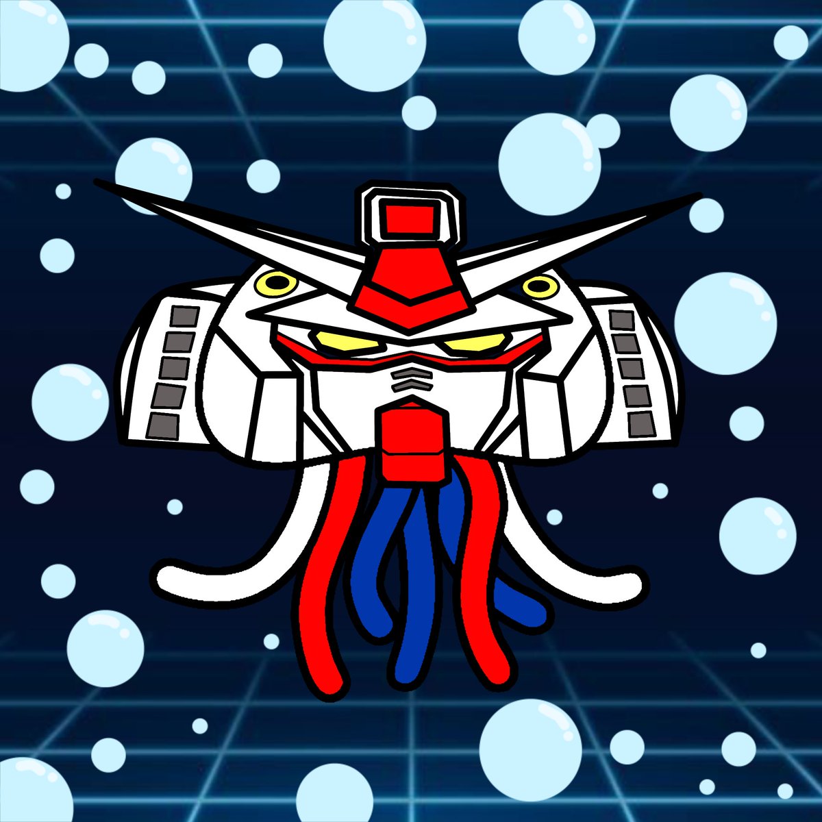 JellyFishVerse #72
Listed and ready to be adopted on opensea

🔸 Handmade
🔸1/1 single edition
🔸Polygon network (no gas fee)

Link:
opensea.io/collection/jel…

#nft #nfts #nftart #nftcomunity #nftindonesia #dropyournft #jellyfishverse #gundam