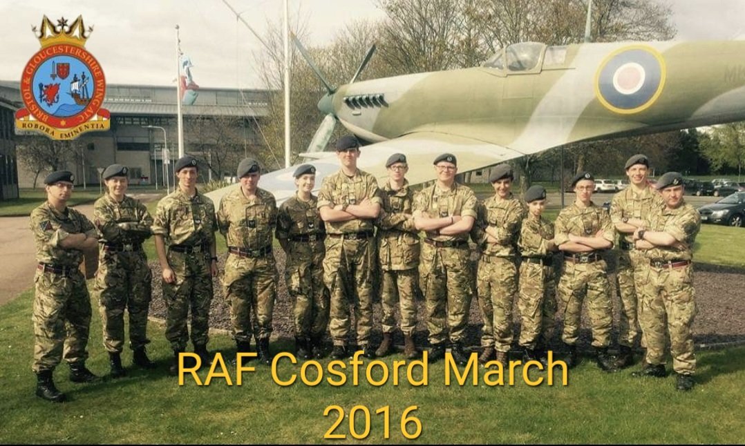 <a href="/BgWing/">B&G Wing Air Cadets</a> is counting down to the wing road marching weekend to replace the <a href="/rafwarma/">RAFWARMA</a> weekend normally held at RAF Cosford

10 days, 10 years &amp; over 1000 miles of Road marching

Train hard = March easy

#celebraterm
<a href="/ComdtAC/">Commandant RAF Air Cadets</a>
<a href="/aircadets/">RAF Air Cadets</a> <a href="/ACORoadMarching/">RAFAC Road Marching</a> <a href="/BGWroadmarching/">BGW RoadMarching</a> <a href="/TetburyATC/">Tetbury Air Cadets</a>