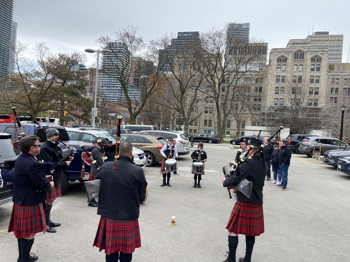 RRMPB's tweet image. Honoured to perform the 1st phrase of Amazing Grace again at this years @HeroesInLife ceremony - the first in person event since 2019.   Thank you to our young musicians for supporting the memorial and continuing to represent Ryan with courage and spirit.   #7696 #99201 #rip