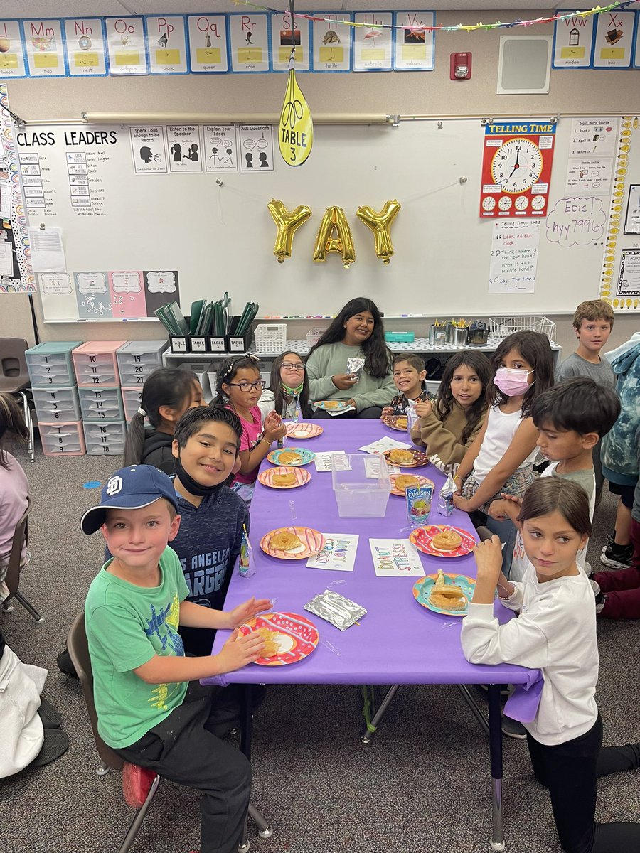 We threw a “Donut Stress” party for our big buddies who will start state testing tomorrow ❤️🍩