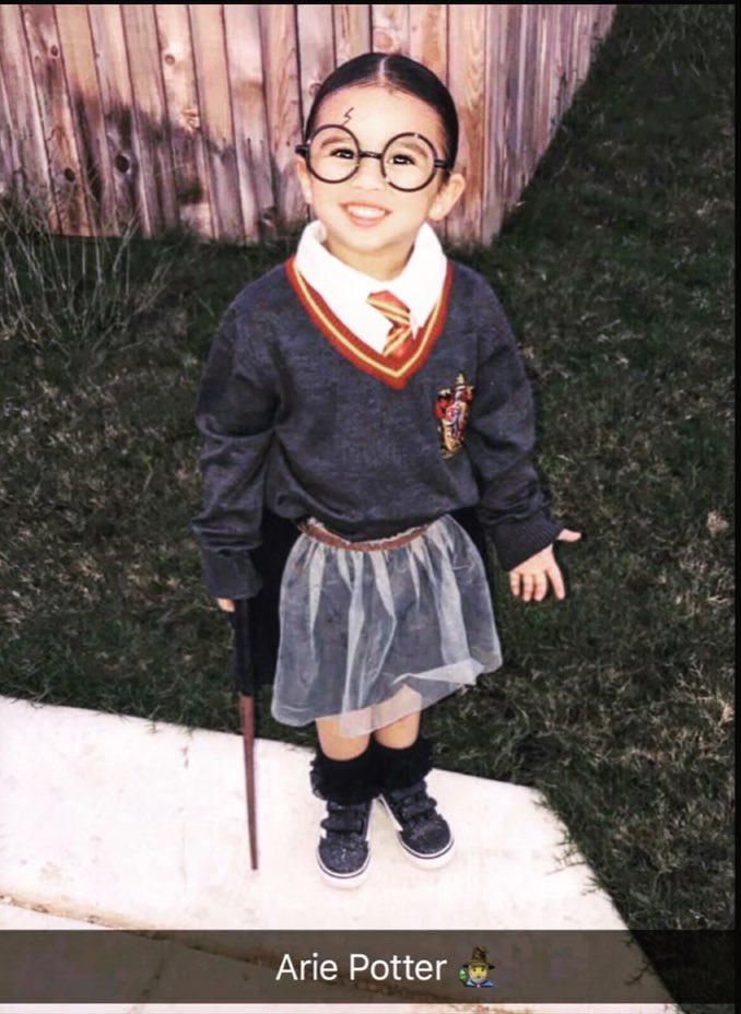 HAPPY HARRY POTTER DAY!!!   Thank you Annette for sharing.  Such a cutie!!  #SA7CLG @TeamPastrano @GarciaBeProud  #GWR #CulturallyGarcia