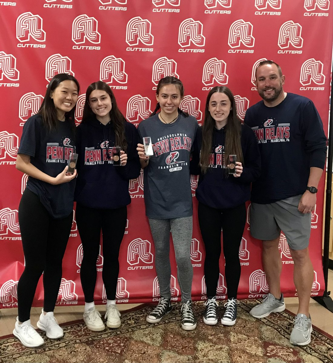 FLCuttersTrack's tweet photo. Second team to ever medal at Penn Relays. https://t.co/MRI0aJqOKw