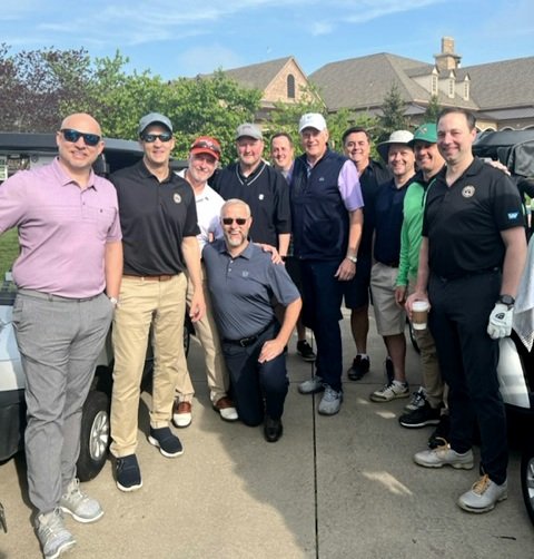 Great to catch up with close friends <a href="/broachregulated/">Brian Roach</a> <a href="/SteveRisseeuw/">Steve Risseeuw</a> <a href="/MODonnell_SAP/">Michael O'Donnell</a>, Harish Luthra &amp; others from <a href="/SAP/">SAP</a> Regulated Industries &amp; <a href="/SAPNS2/">SAP NS2</a> at the <a href="/FisherHouseFdtn/">Fisher House</a> Golf Classic. The event raised over $700k today, all in support of our #WoundedWarriors &amp; their families.