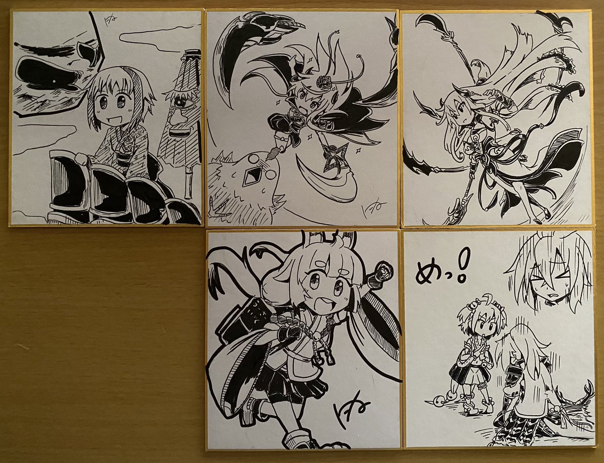 描いた色紙絵のまとめ

#あやらぶ
#あやらぶ絵巻 