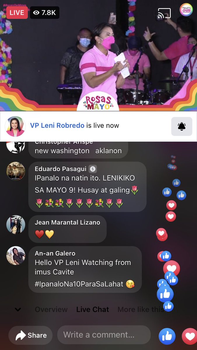 madzbps's tweet photo. Mag adik manood ng live for LeniKiko rally!
Avid member here 😊

Netflix, after May 9 na tayo magkita. Kay leni muna ako 💕💕💕

#HalaBiraAklan
#RosasDeMayo https://t.co/c962yuYlGs