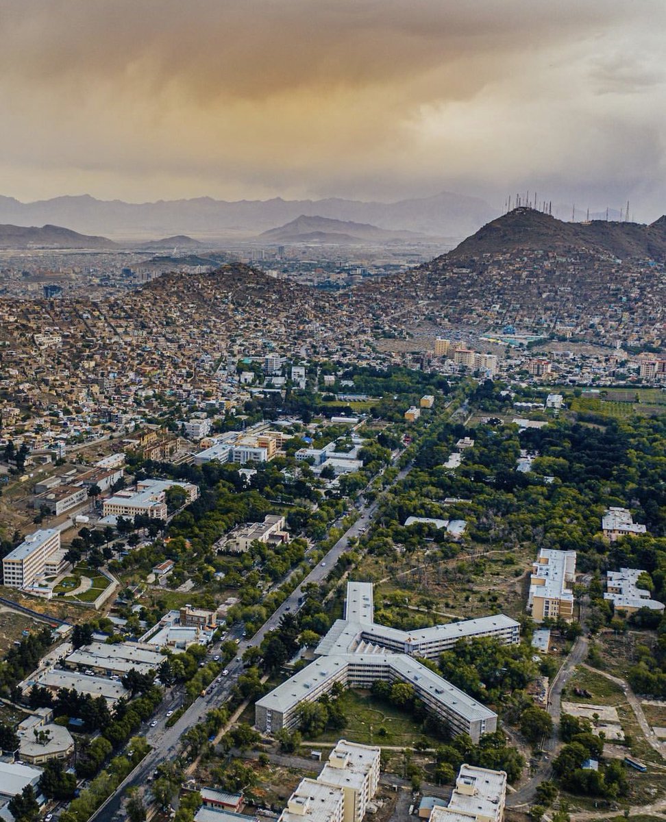 VisitAFG's tweet photo. The aerial view of Kabul University 
📸 Travelestan https://t.co/Ko47TFILv9