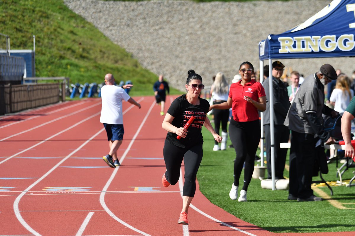 <a href="/BvasdAthletics/">BVASD Athletic Department</a> <a href="/BvaTrack/">BVA Track & Field</a> coach Chris Stasicha and <a href="/track_ef/">EF Track and Field</a> asst. and <a href="/EF_Girls_Bball/">Elizabeth Forward Girls Basketball</a> head coach <a href="/KG011/">Krystal</a> showed they still have wheels during Monday's coaches' relay at the Scott Frederick Mid-Mon Track Classic! Galleries at photogallery.monvalleyindependent.com