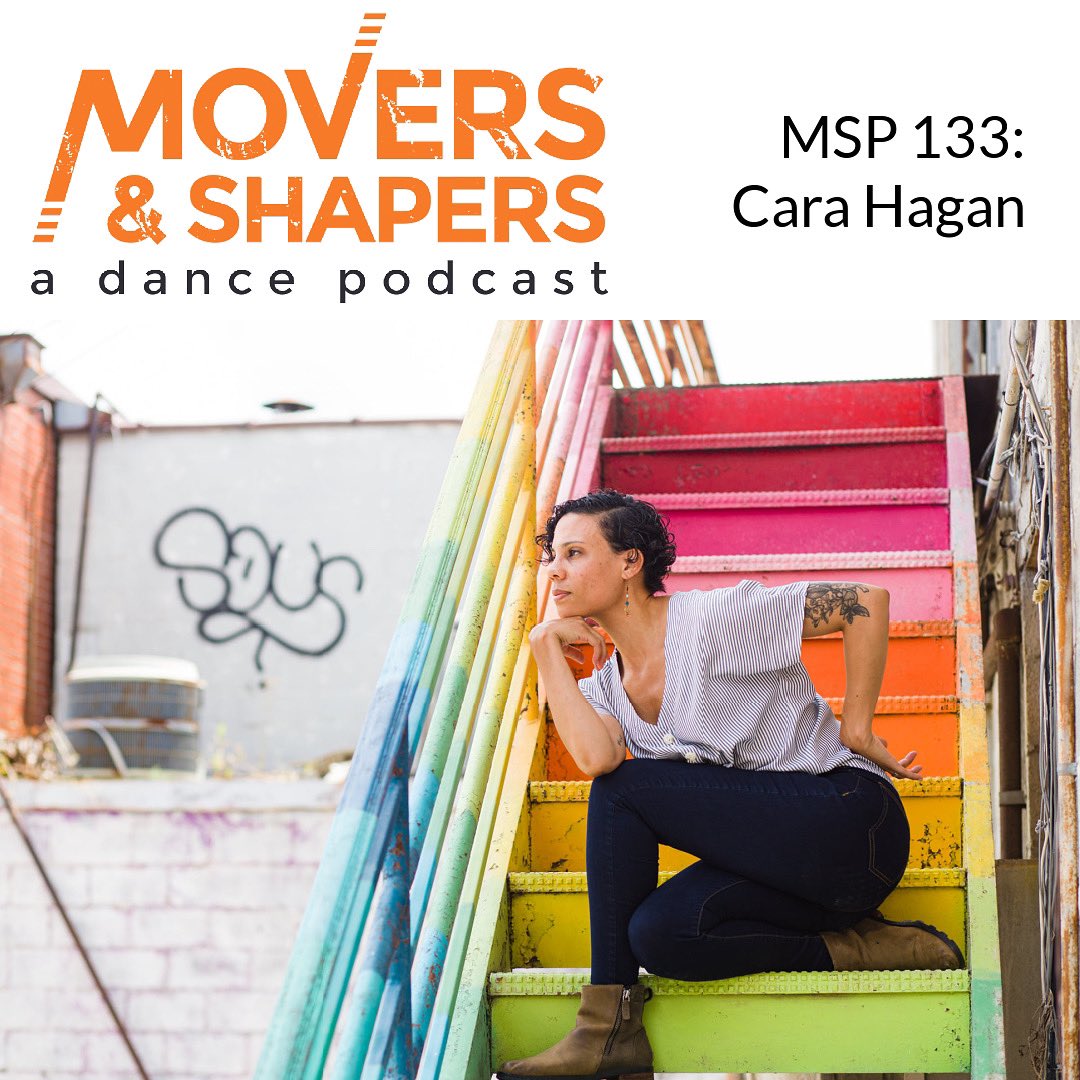 Latest Movers &amp; Shapers: A Dance Podcast episode out from the mover, maker, writer, dreamer, and so much more, Cara Hagan. <a href="/CaraHagan87/">Cara Hagan</a> 

Download anywhere you get your podcasts.
Info: themovingarchitects.org/movers-shapers…