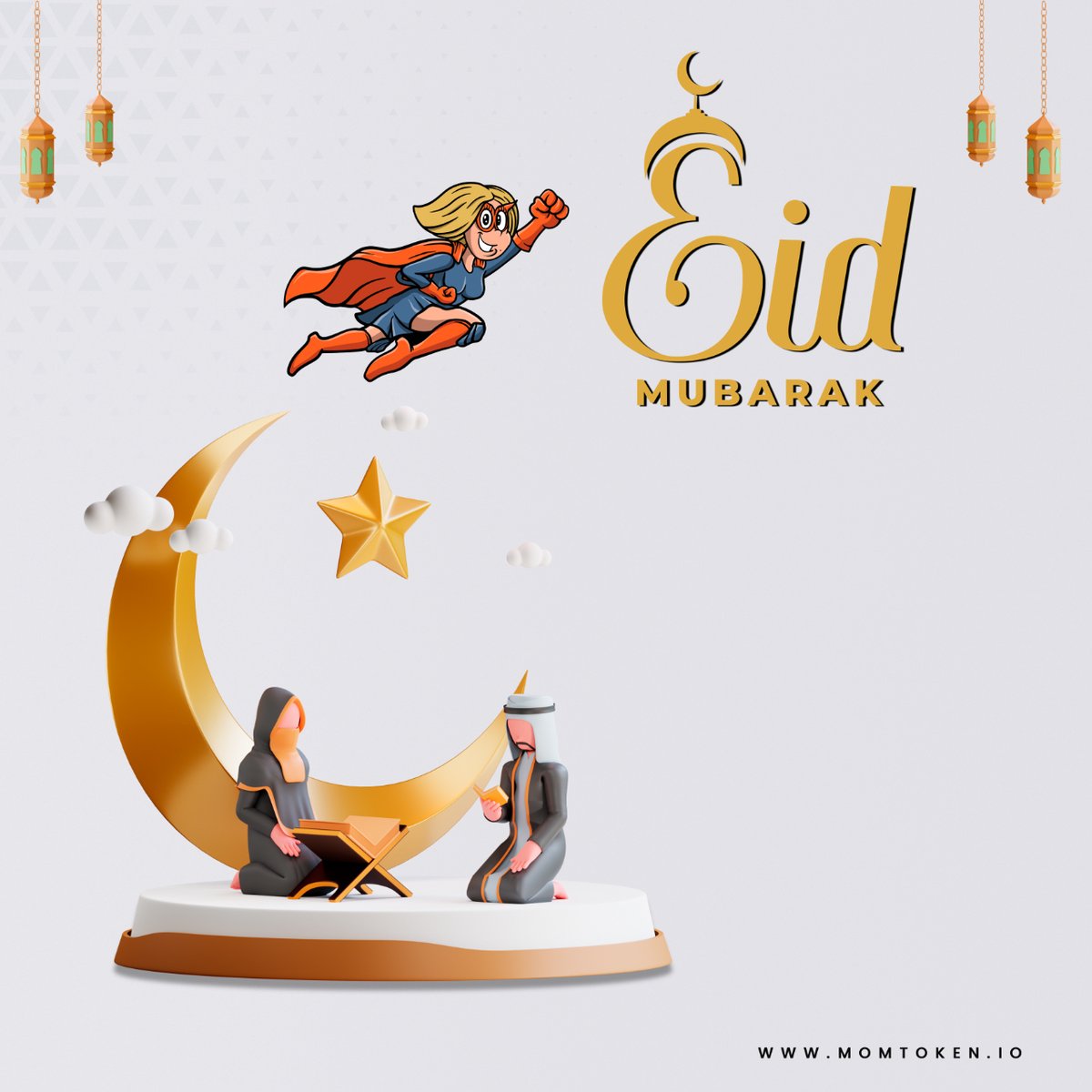 MomTokenGlobal's tweet photo. #EidMubarak https://t.co/AoVbIWGf7b