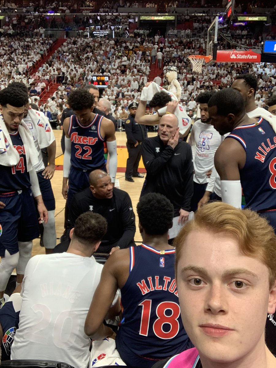 RobertsCooking's tweet image. I can confirm Doc was cooking up nothing in this timeout