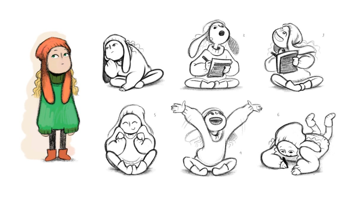 Some character exploration sketches for my short story ✨
#WIP #story #storyboard #animation #artist #sketch