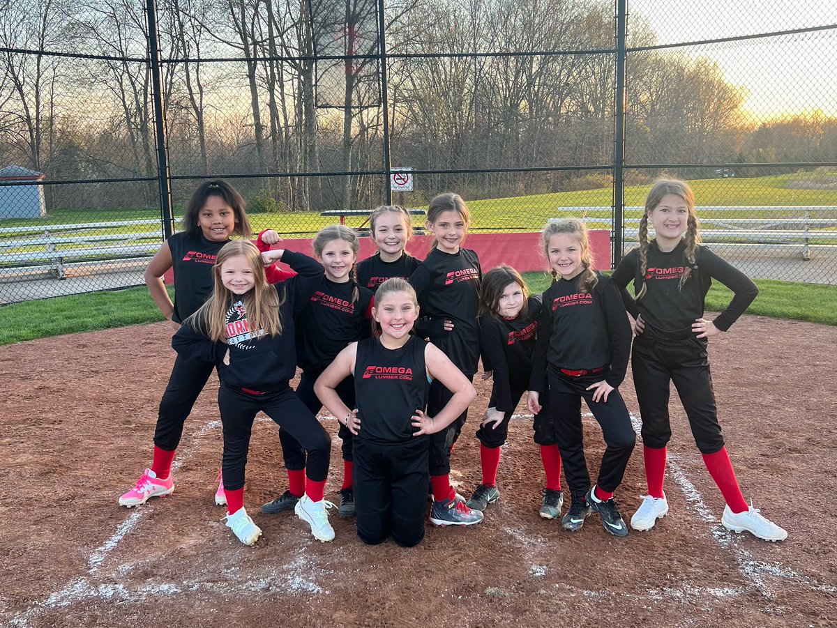 OmegaLumber's tweet photo. Ladies and gentlemen, introducing your @OmegaLumber 8u @hermitagepa girls softball team! 💪🏼🥎 https://t.co/Mnbqk4djPx