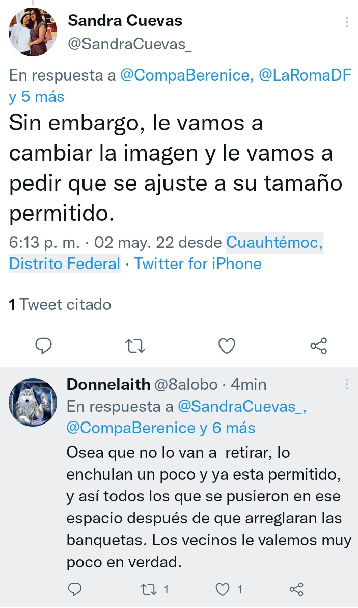marisunc's tweet photo. "Le vamos a cambiar la imagen" significa que sembrarán otro horrendo puesto de lámina?¿Vecinos, hasta cuándo nos vamos a quedar callados y de brazos cruzados? Mientras la señora @SandraCuevas_ se llena los bolsillos a costa del orden,respeto y limpieza de nuestras calles? https://t.co/S3iaViZEIL