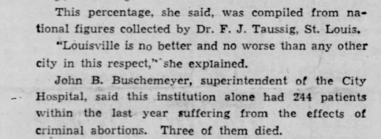 JamieFord's tweet image. Articles from the dark ages before #RoeVWade 

I can't believe there are people who want to go back to this.