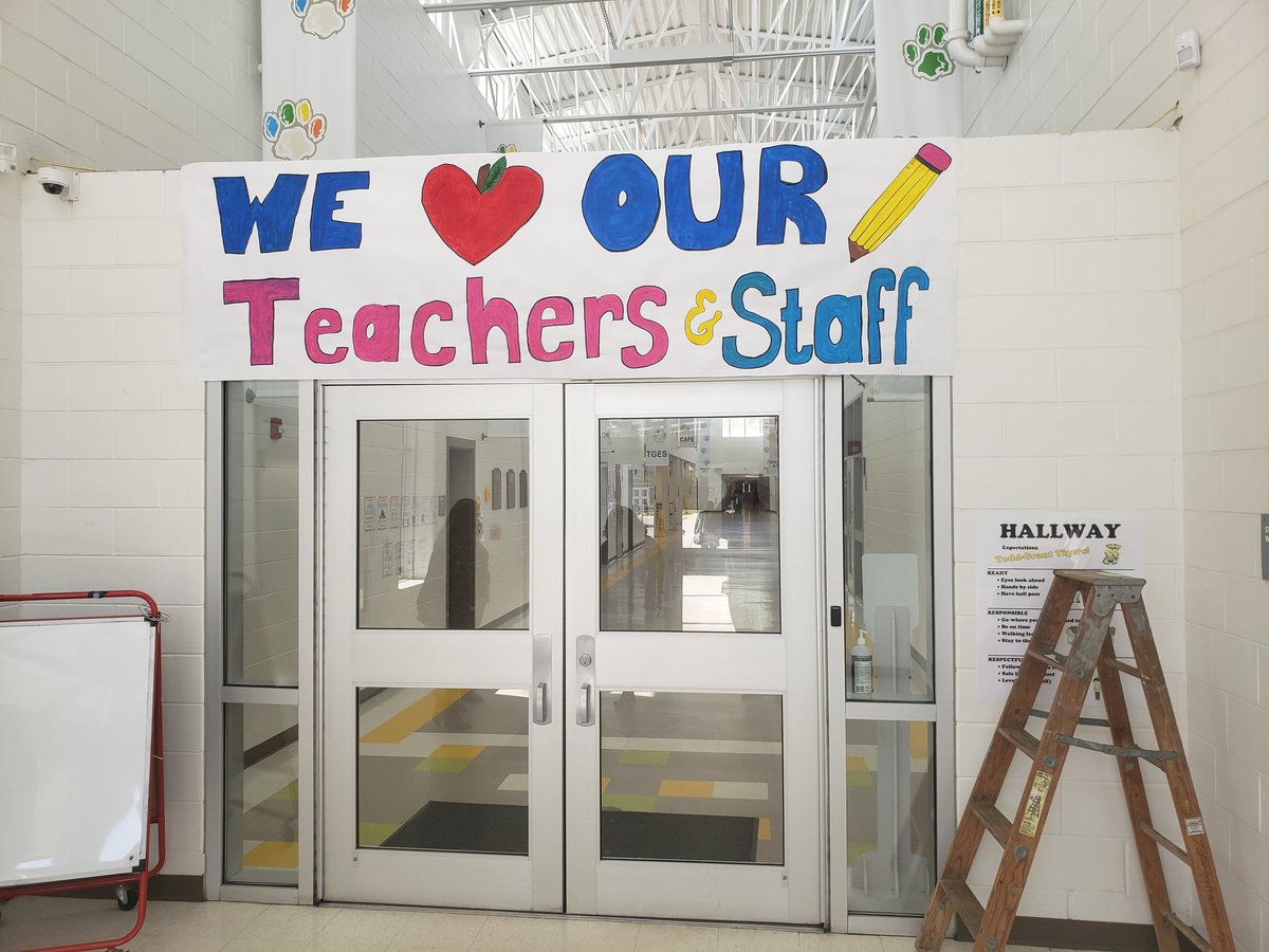 Preparing to celebrate an amazing group of people at TGES. Happy Teacher Appreciation Week!