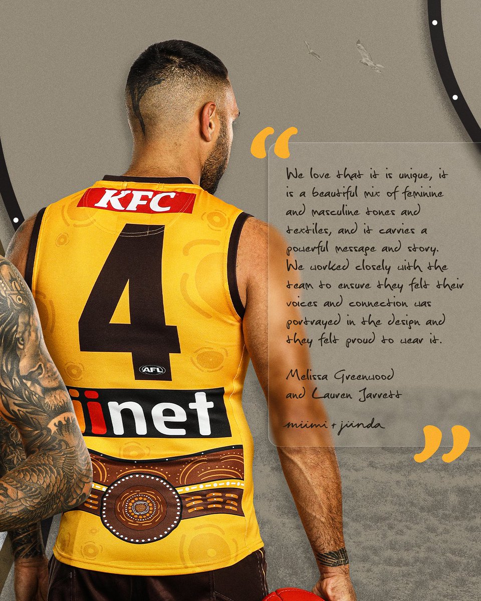 Introducing you to our Indigenous guernsey for 2022. 🖤  💛  ❤️ 

What an incredible design by Miimi &amp; Jiinda.