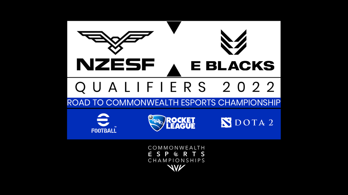 LPL_HQ's tweet photo. This Thursday 5th May, the @nzesf EBlacks Qualifiers 2022 will find our next generation of Kiwi athletes.

Road to Commonwealth Esports Championship features finalists from #eFootball⚽, #Dota2💫 and #RocketLeague🏎

⏰ 7PM NZST
📺 https://t.co/5EkEzCzYsT + @skysportnz Channel 9 https://t.co/HJ6WzDehmy