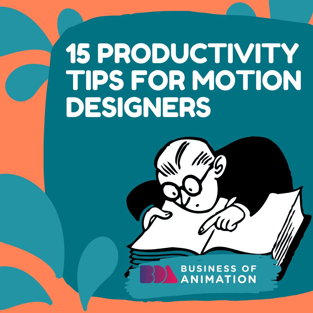 animationbiz's tweet image. Working from home has both its perks and challenges. To be more productive and make work easier at home, here are 15 work-from-home tips for motion designers:

#AnimatorProductivity #ProductivityForAnimators #AnimatorTimeManagement #AnimatorLife #AnimatorsLife #AnimationBusiness