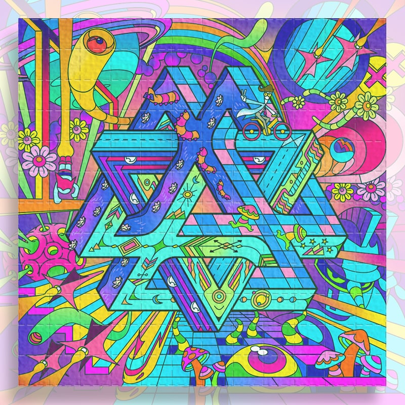 Holders, we must be tripping! 👀

@vandy_sol has created &amp; donated this beautiful Particles x <a href="/nonfungibletabs/">NFTabs 🌈👀 // trip.nftabs.io</a> piece to the community vault!🔥  

The 1/1 scene is about to take off🚀 Let's collect dope art and have a great trip! 🌈