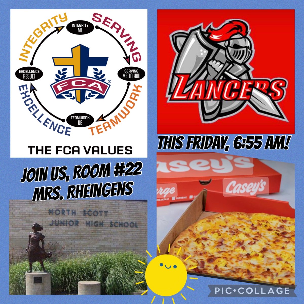 NSJH- THIS Friday!  Hope you can come and bring a friend.  Have a great week &amp; PLEASE Share :)