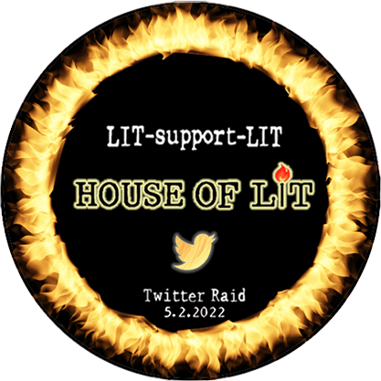 Today we celebrate $LIT, the world's first cultural currency, a token used by its LITizens to create, cultivate, and protect culture. 

And this is my token of gratitude to <a href="/LITWTF/">$LIT</a> community and <a href="/CozomoMedici/">Cozomo de’ Medici</a> who answered the call to support the arts and artists once more. ♥️⚔️🍷