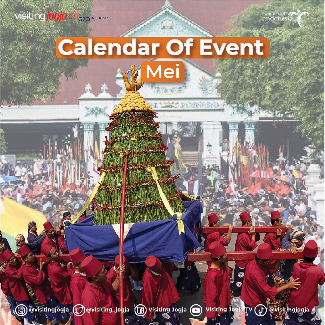 kominfodiy's tweet photo. #SobatVisitingJogja!!! Geser slide sampe mentok please buat events yang ada di bulan Mei 2022. #SobatVisitingJogja yang stay longer di Jogja bisa loh luangin waktunya buat events istimewa ini😁😆👋🏻
#coe #coemei #coejogja #visitingjogja #jogjaistimewa #calendarofevent https://t.co/6zAocNZpBt