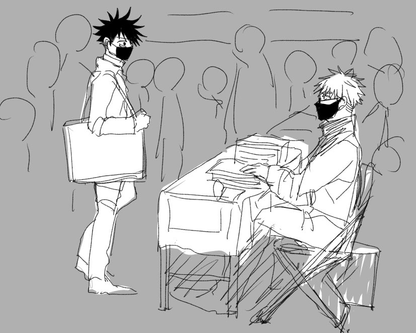 思いがけず趣味バレする師弟 