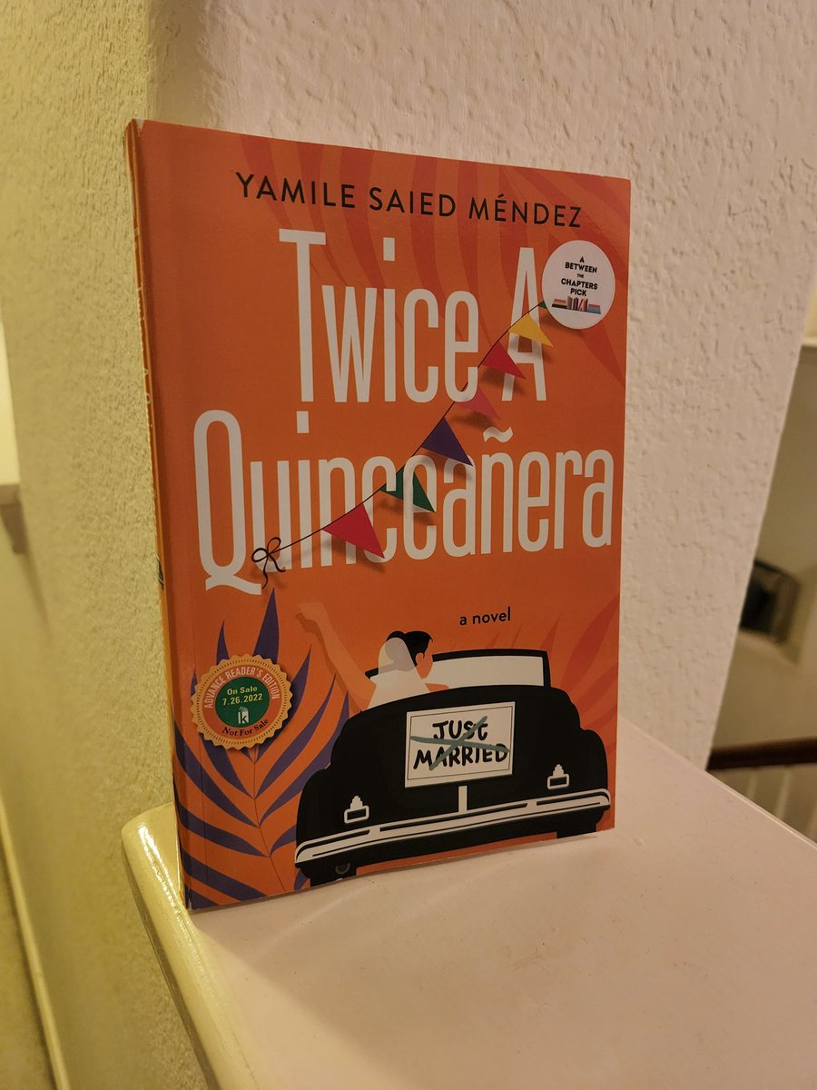 I always seem to forget about bookmail and then get so giddy when I realize what's in the package. Been in a reading rut, but I LOVED Furia so I'm sure #TwiceAQuinceanera is just what I need to get me reading!!!