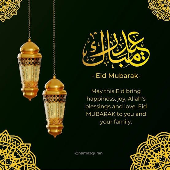 Imranlari15's tweet photo. Eid Mubarak!" "Let this Eid open your heart for love and your mind be filled with peace and new fresh thoughts." "May Allah bless you with happiness, peace and prosperity on this holy day. Wishing you and your family on this happy occasion of Eid! https://t.co/KQQB6uGP2A