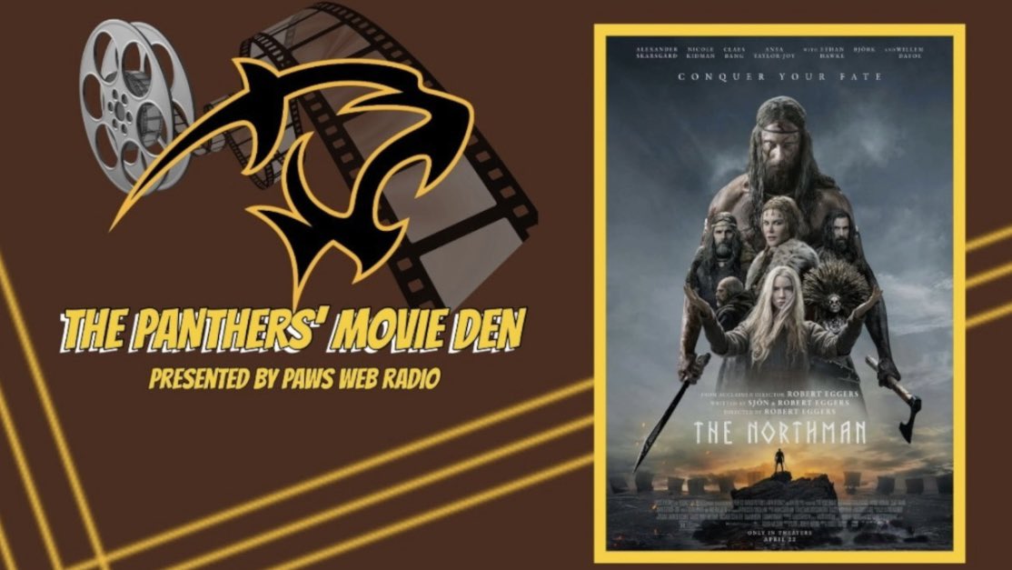 ⭐️ New Episode: The Panthers' Movie Den | Gary, Joe and Nick discuss "The Northman" and rank Robert Eggers’ three films - youtu.be/Cx2yMLYV3Vg