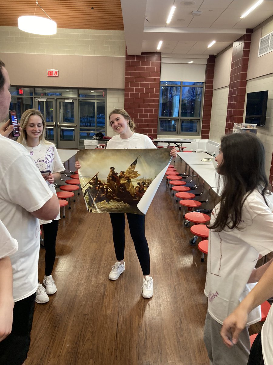 millishoops's tweet image. Fun night competing in the annual APUSH @AP_Trevor Battle of the Brains vs Medway @CoachRojee ! Congrats to both teams! Proud to say Millis keeps the trophy 🏆 #funtradition #apush