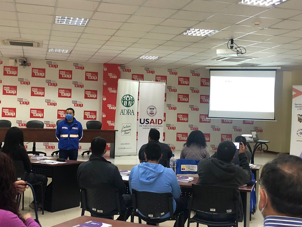 💪🏻¡TRABAJAMOS  EN PREVENCIÓN DE RIESGOS PARA UNA RESPUESTA OPORTUNA!

Hoy, junto a <a href="/Riesgos_Ec/">Riesgos Ecuador</a> <a href="/ADRAEcuador/">ADRA Ecuador</a> y <a href="/USAIDEcuador/">USAID Ecuador</a> se efectuó un taller de preparación y fortalecimiento integral para instituciones municipales en materia de riesgos: (…) 1/2