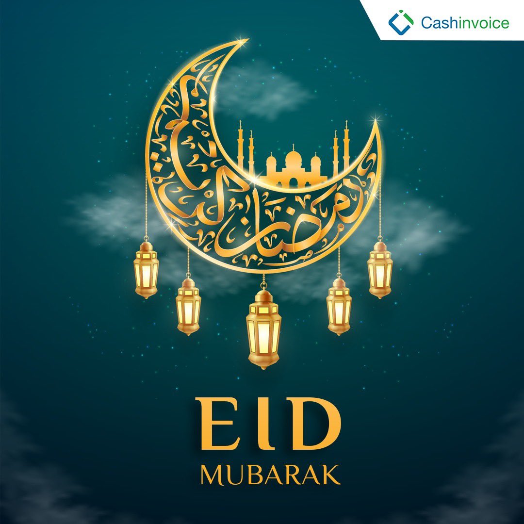 CashinvoiceI's tweet image. #TeamCashinvoice wishes all a happy and prosperous Eid! 

#Cashinvoice #EidMubarak #Eid2022