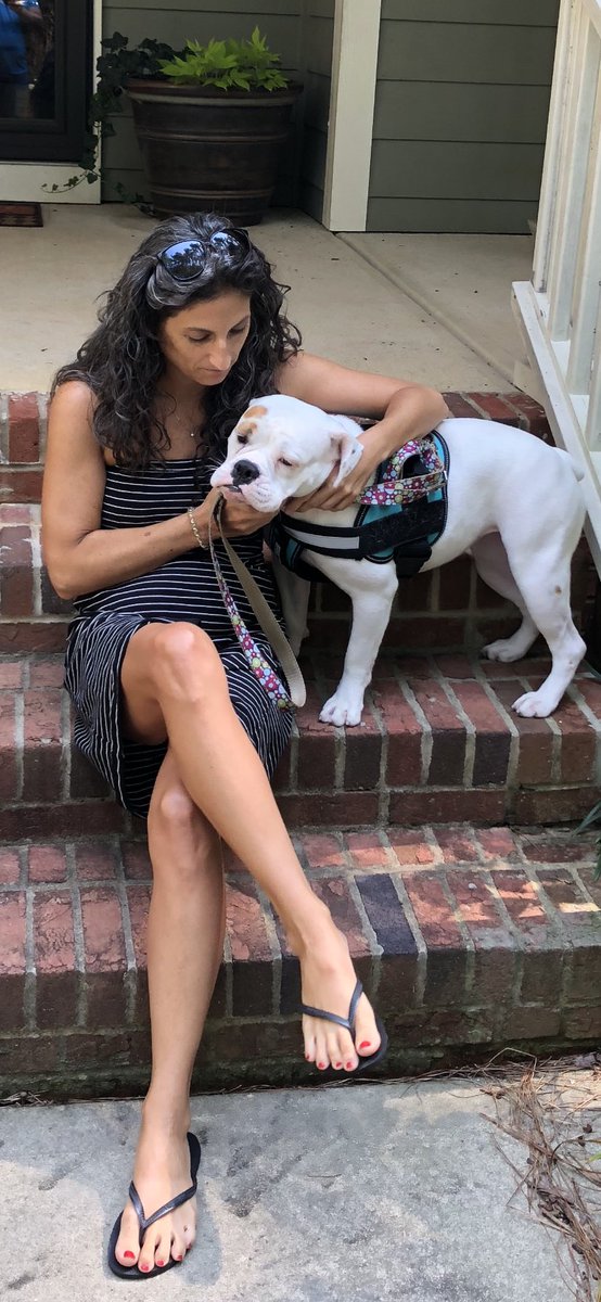 tweetsmoe's tweet photo. This memory just popped up on my phone… 😭😭😭. Saying bye to our first foster. She was rescued from a hoarder house there were over 100 dogs… We had her for almost a year. 😭😭😭. #randomiknow https://t.co/1do7wsIhjb