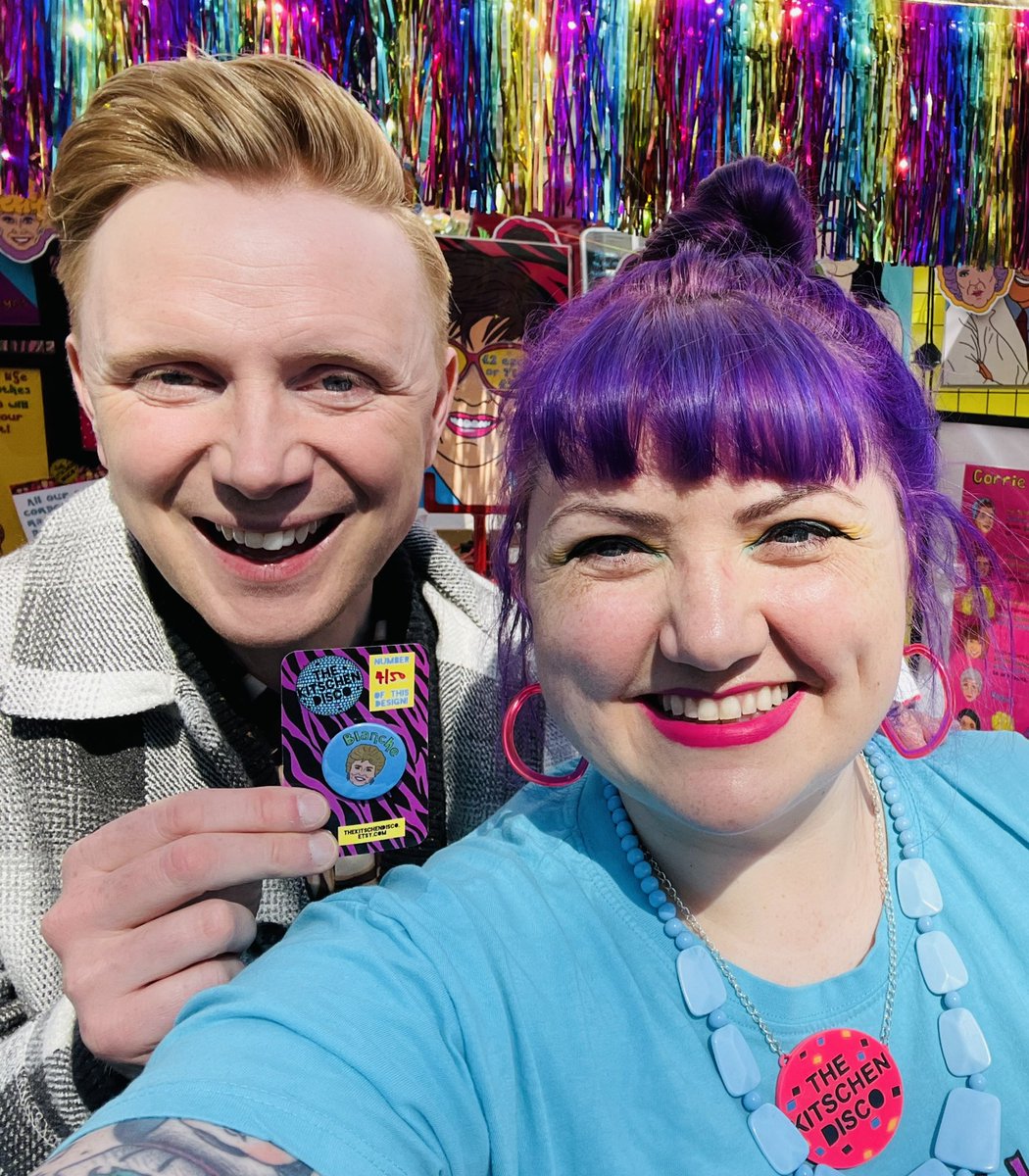 Had such a lovely day <a href="/levymarket/">Levenshulme Market</a> on Saturday - glorious weather, fab tunes, ace people and good vibes! ☀️🪩💖💜💚 

#levymarket #levenshulme #thekitschendisco