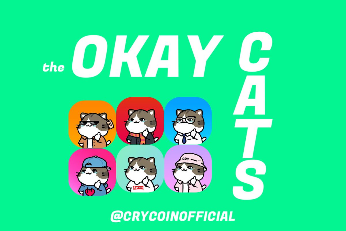 Who’s ready 🔥🔥🔥

5/22

#OkayCats #Solana