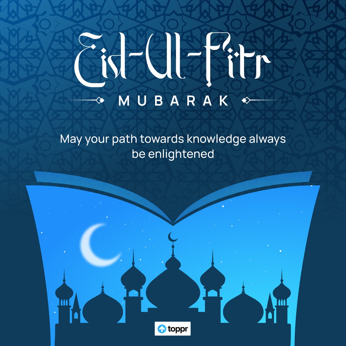 Toppr wishes you Eid-Ul-Fitr Mubarak! May you always shine bright with better results. 🌙✨ #EidAlFitr #EidUlFitr #EidMubarak2022 #Eidulfitr2022