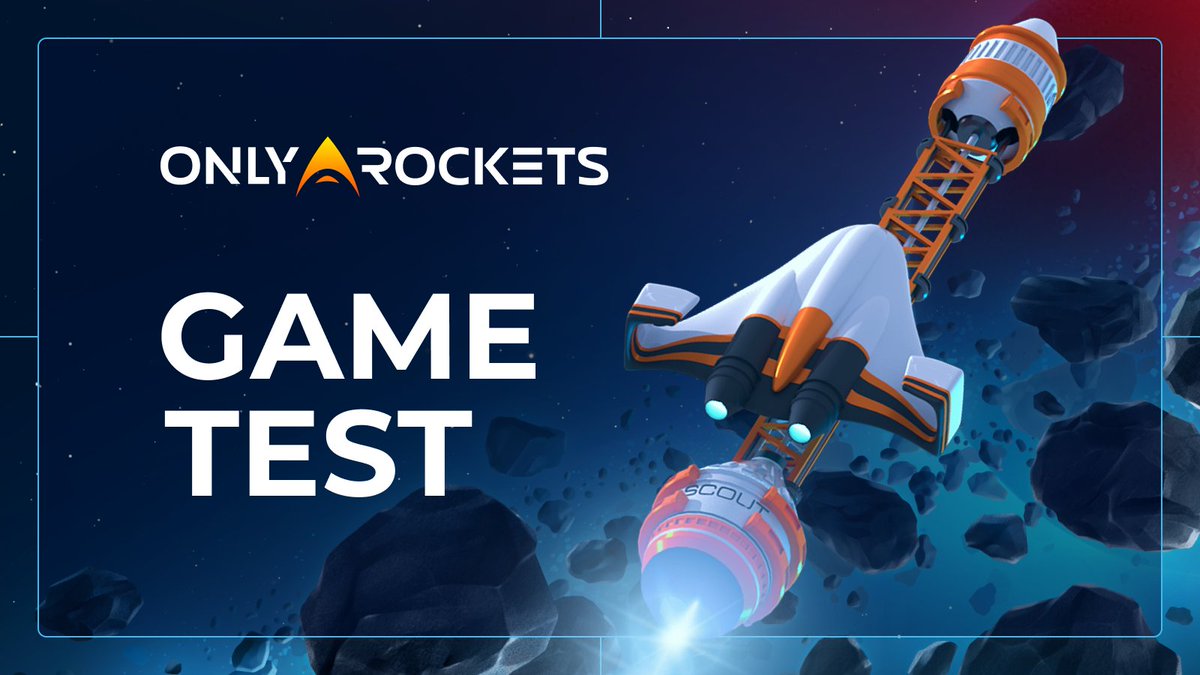 OnlyRocketsio's tweet image. The first test pilots have got to work. Their mission is to find any problems and errors in the game process so that the developers can fix them before the official launch.

You could check the test progress in OnlyRockets spaceport: discord.gg/mmy6GyPz

#NFTgaming #play2earn