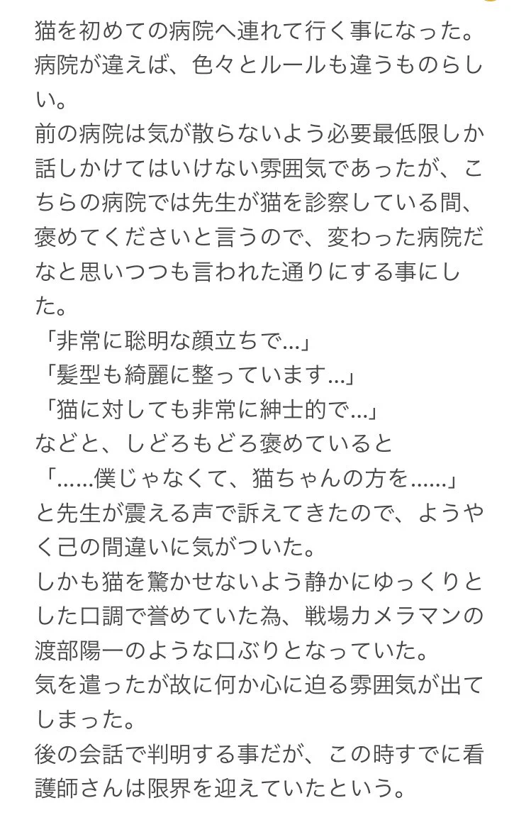 そんなことある！？思わず笑ってしまう『猫の診察で泣きそうになった話』