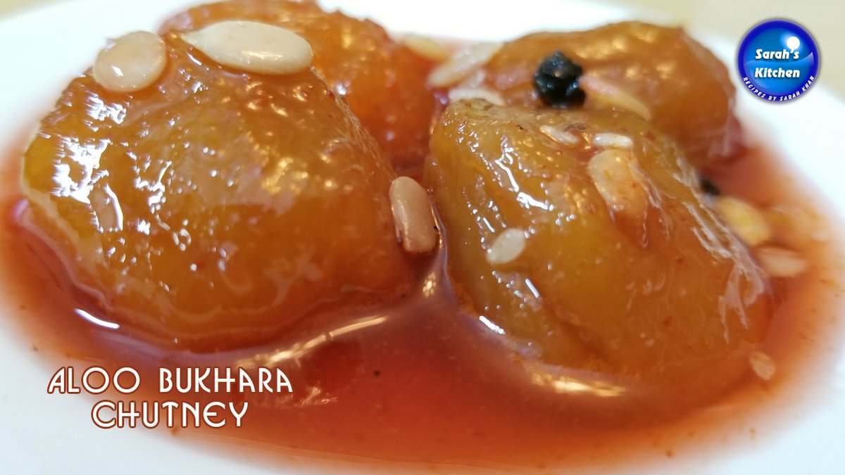 iamSarahChef's tweet photo. Plum Chutney | Aloo Bukhara Chutney Recipe By Sarah Khan | Sarah's Kitchen

#Chutney #DriedPlum #PlumChutney #AlooBukhara #Pakistan #Recipes #India #Bangladesh #Recipe #Food #RecipeOfTheDay #RecipeBlog #Foodie #Cooking 

https://t.co/Txw78lxels https://t.co/zJPIwmsGsU